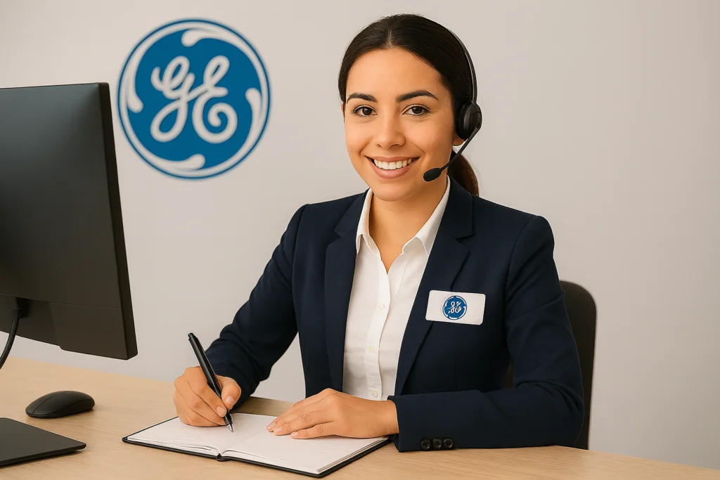 Técnico General Electric atendiendo lavavajillas general electric en Quito