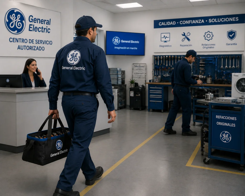 Técnico General Electric atendiendo hornos, estufas y plantillas ge en Quito
